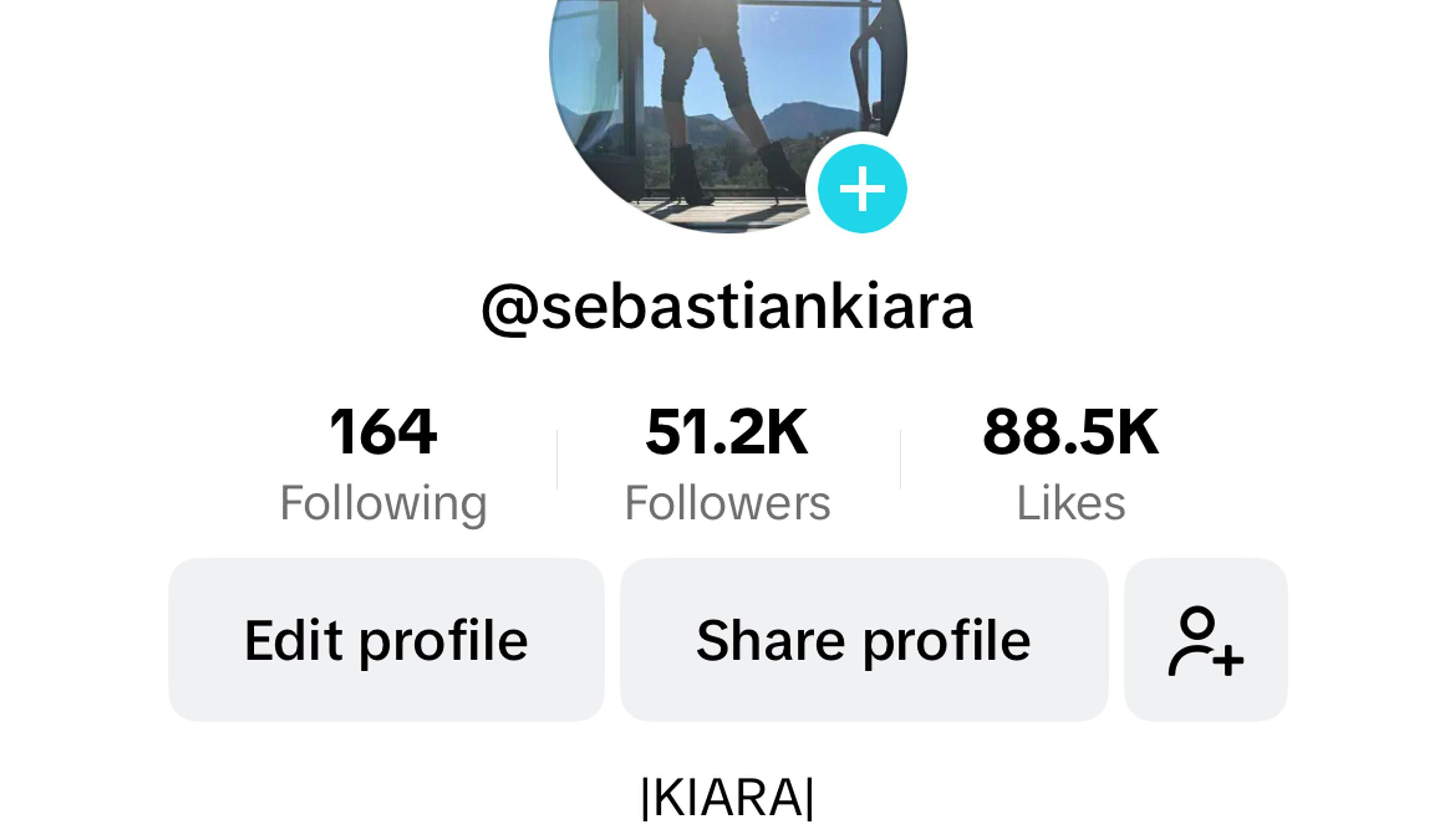 Sebastian Aanstad | Bbyqueen K stats TikTok | followers